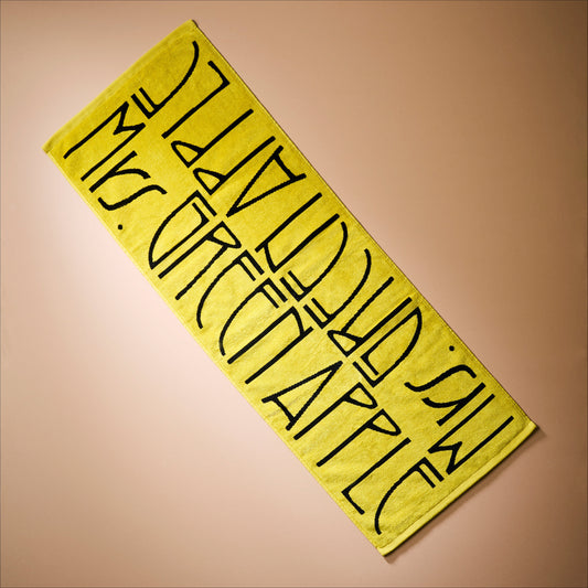 “BABEL no TOH” ロゴタオル