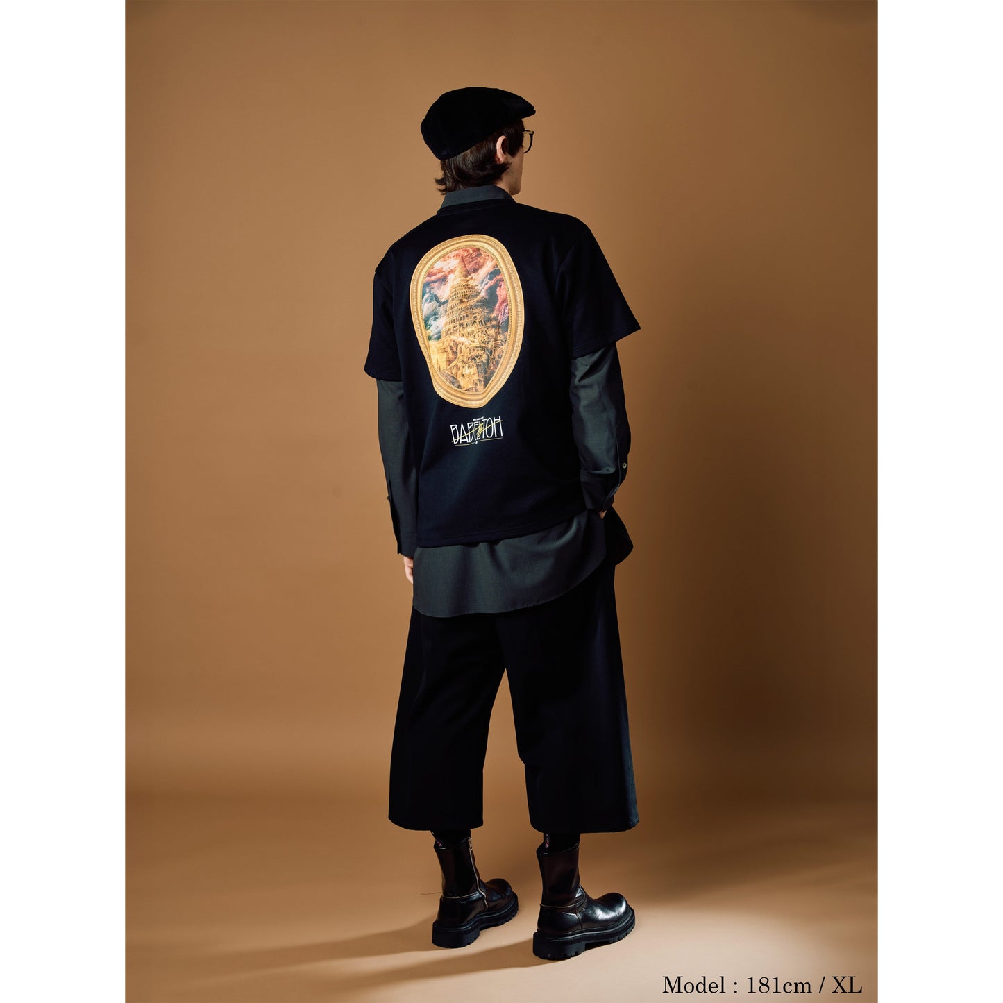 “BABEL no TOH” T-shirt / Black