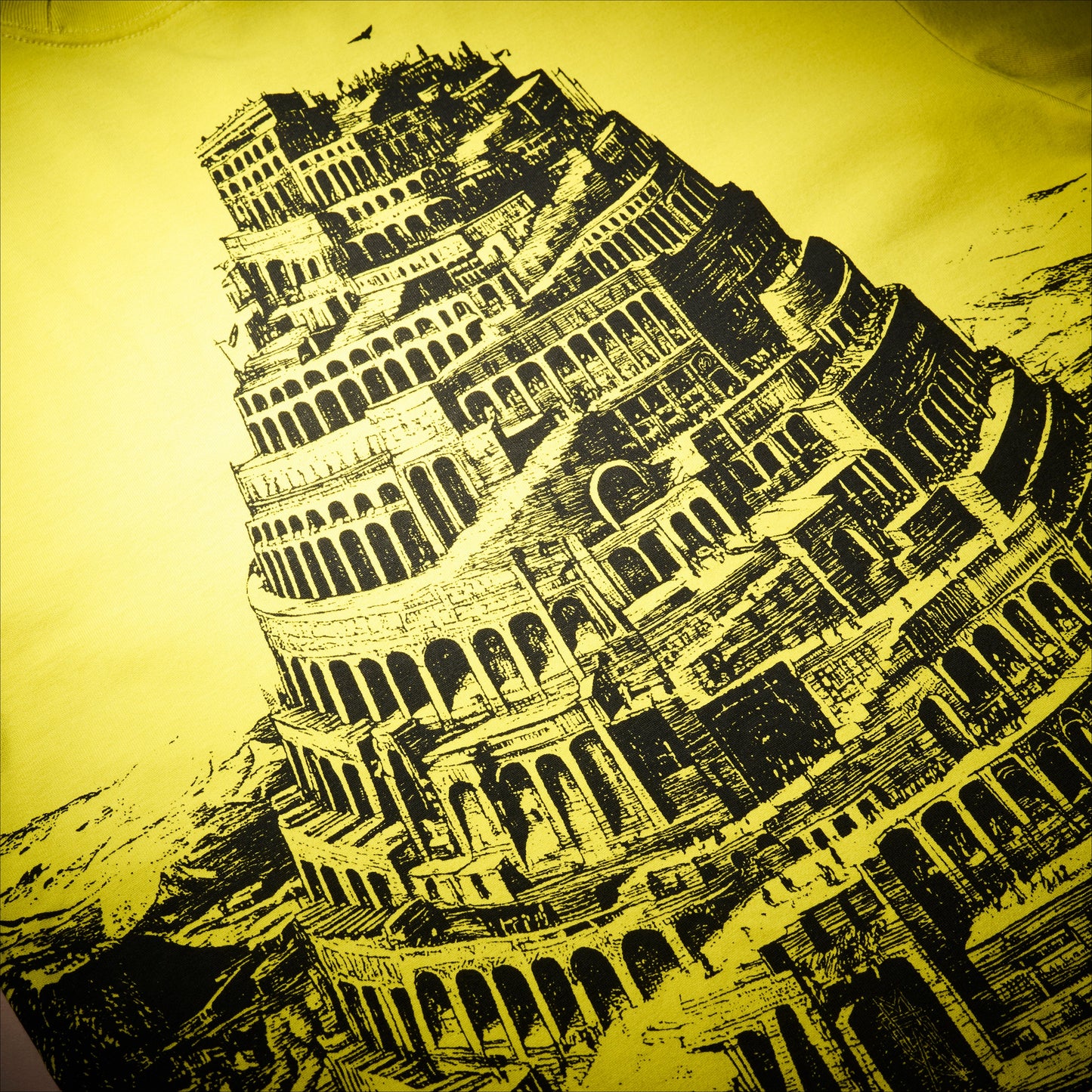 “BABEL no TOH” T-shirt / Yellow