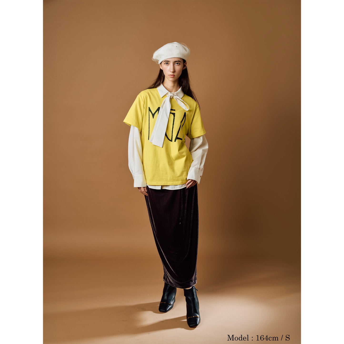 “BABEL no TOH” T-shirt / Yellow