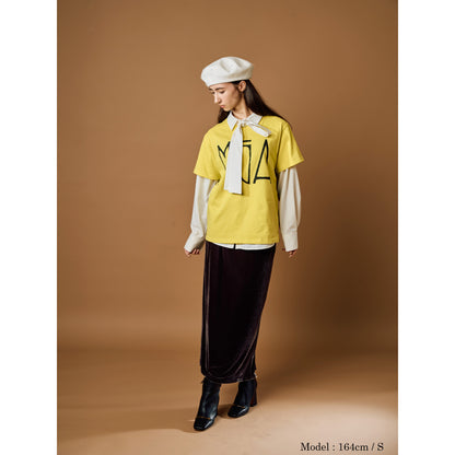 “BABEL no TOH” T-shirt / Yellow