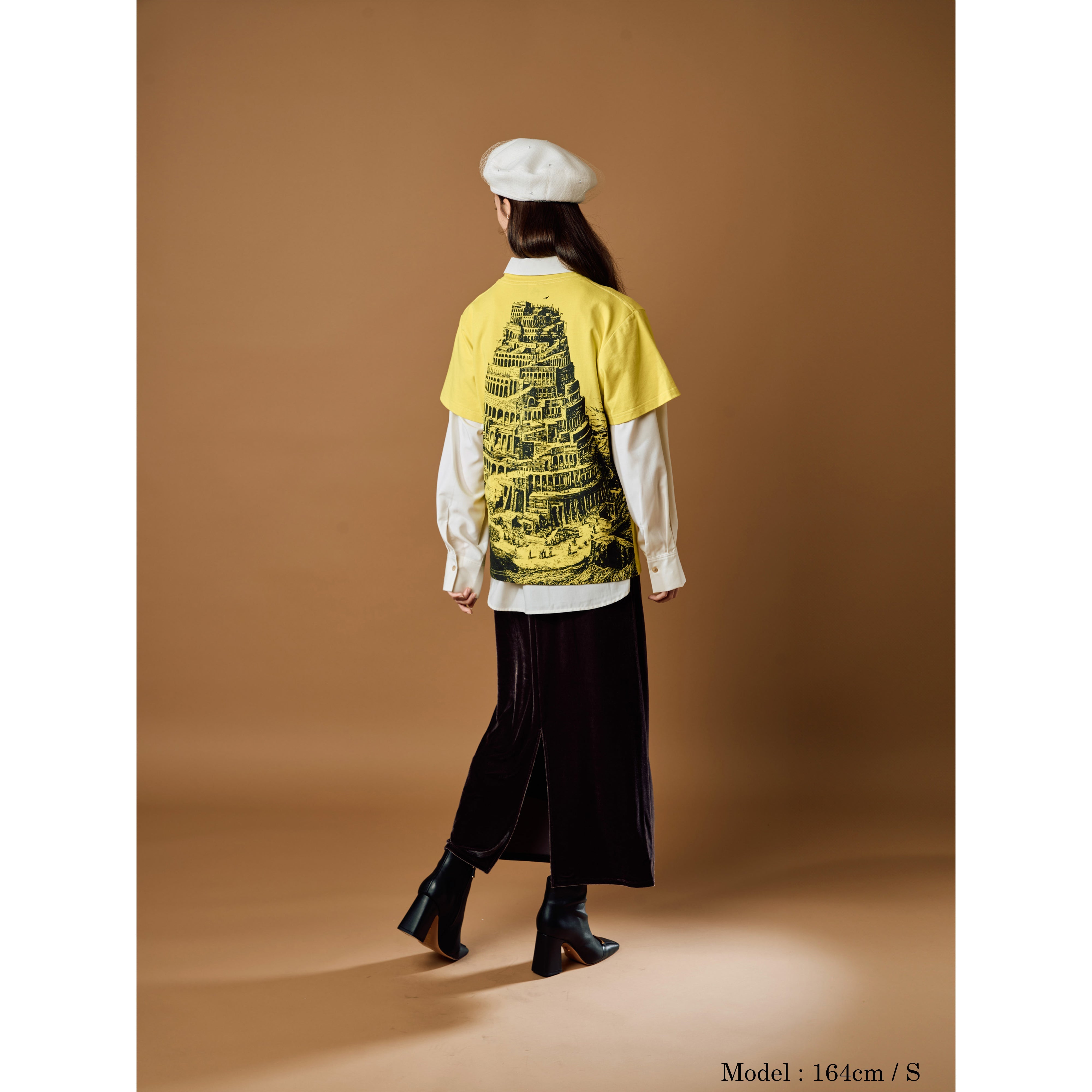 BABEL no TOH” Tシャツ / イエロー – Mrs. GREEN APPLE OFFICIAL STORE