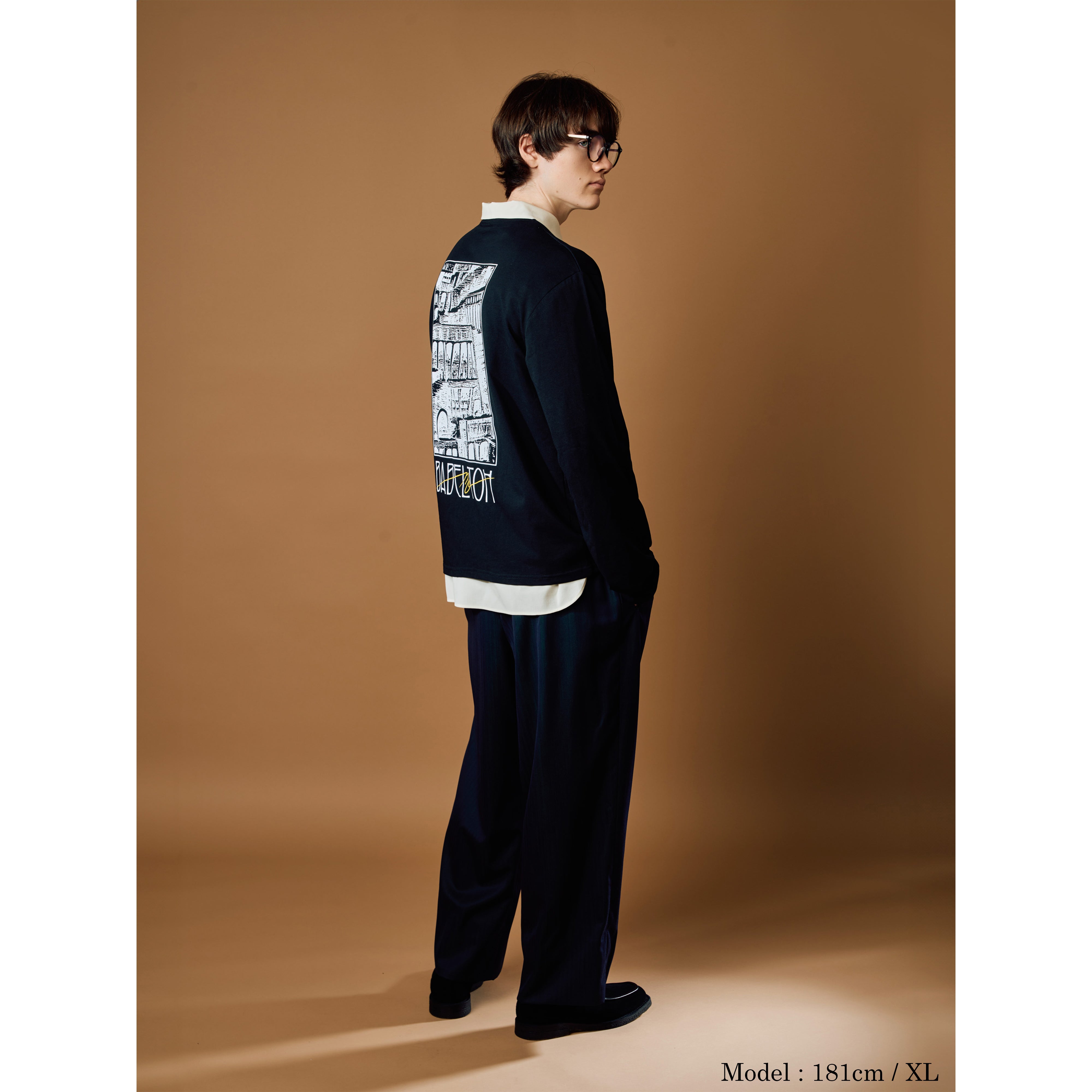 BABEL no TOH” ロングスリーブTシャツ / ブラック – Mrs. GREEN APPLE