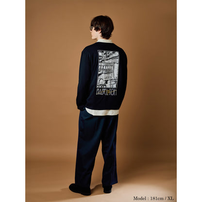 “BABEL no TOH” Long-Sleeve T-Shirt / Black