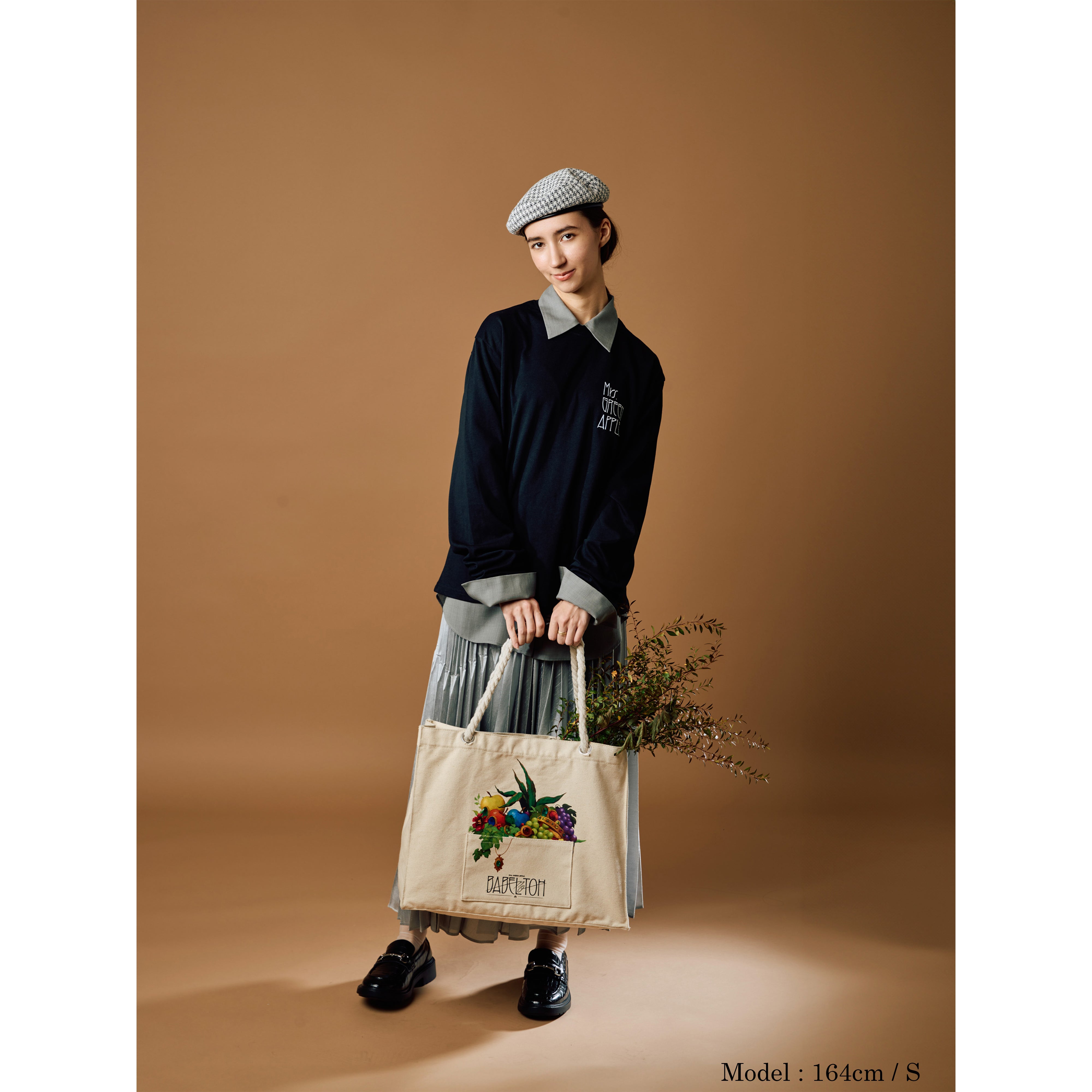 BABEL no TOH” ロングスリーブTシャツ / ブラック – Mrs. GREEN APPLE