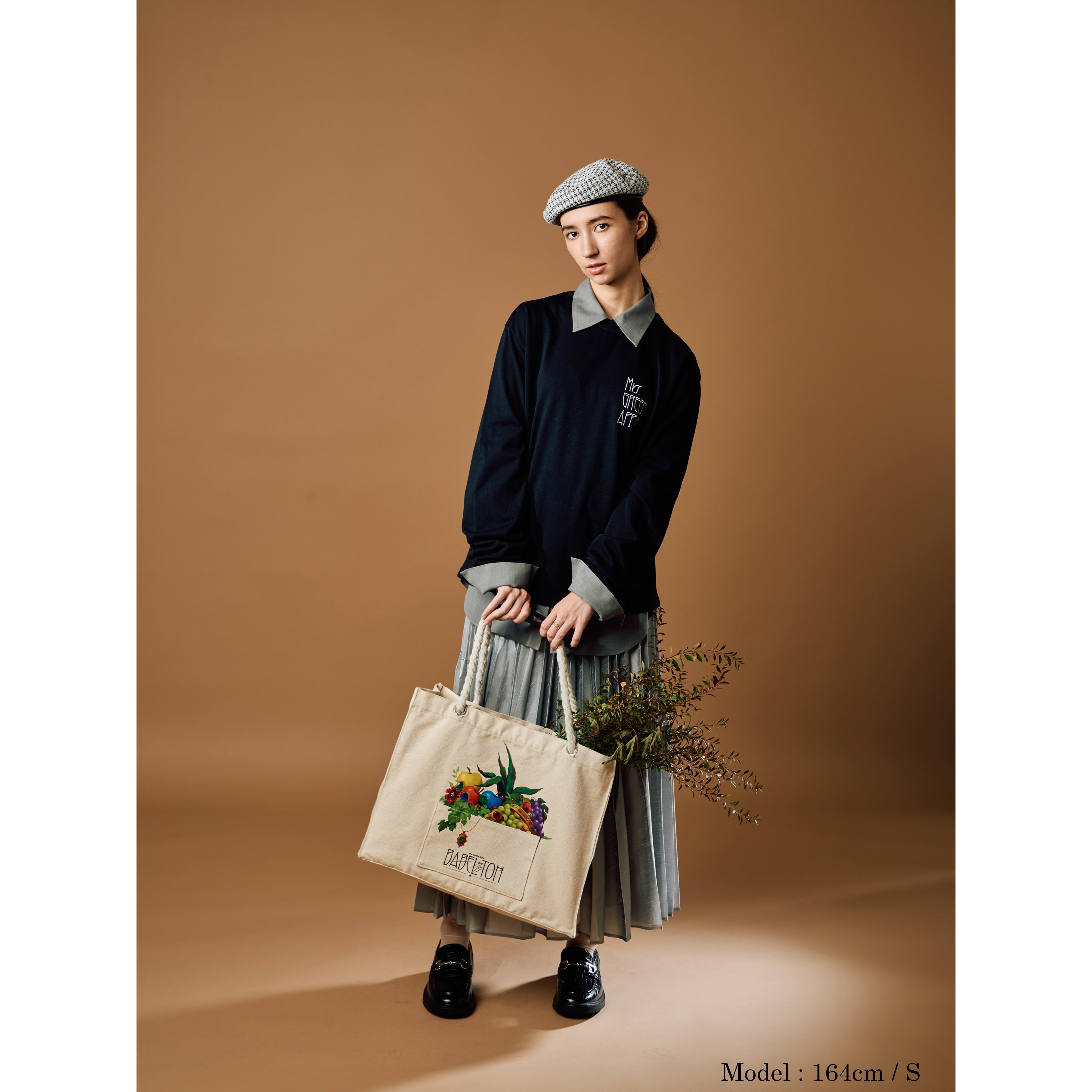 BABEL no TOH” ロングスリーブTシャツ / ブラック – Mrs. GREEN APPLE