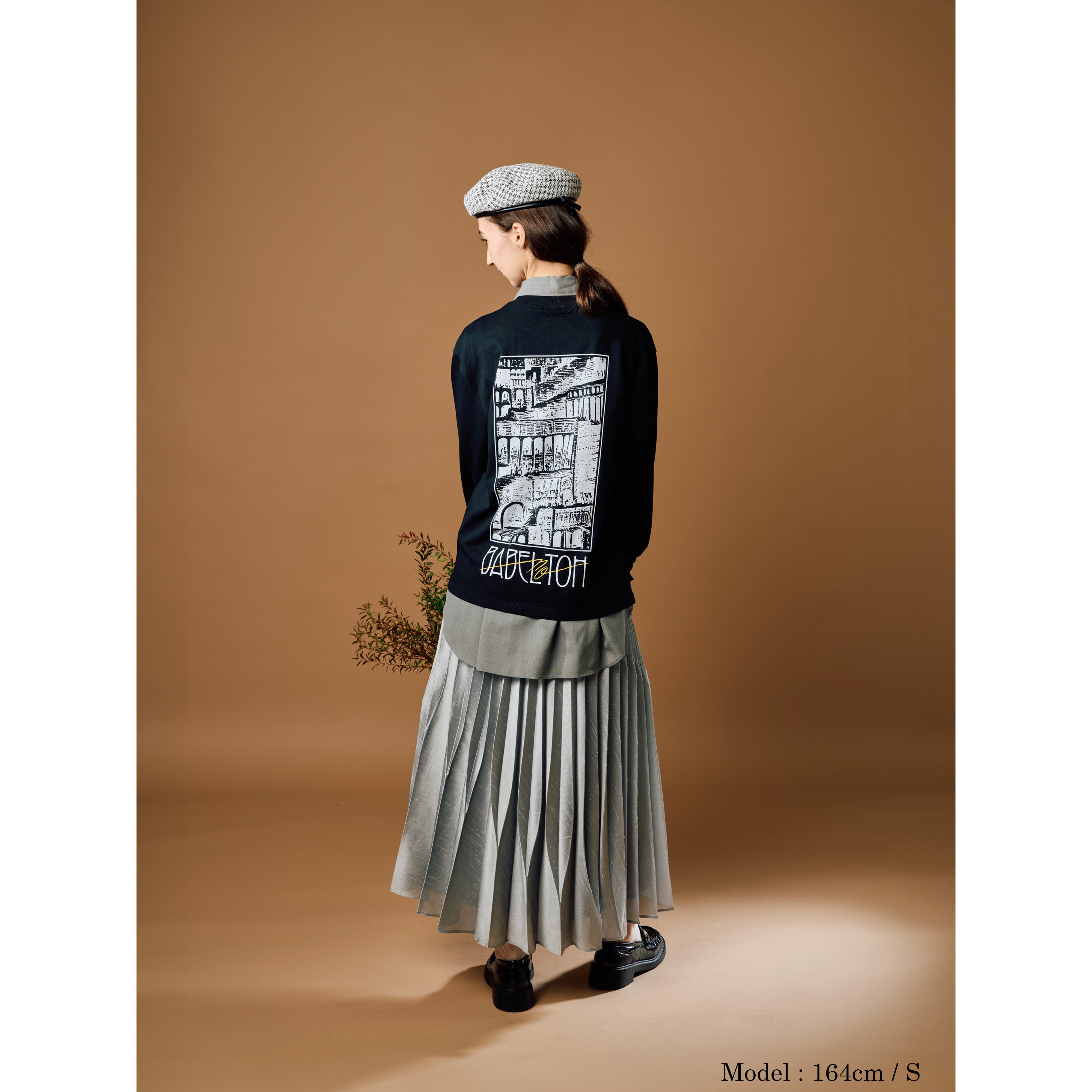 BABEL no TOH” ロングスリーブTシャツ / ブラック – Mrs. GREEN APPLE