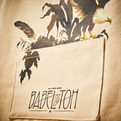 “BABEL no TOH” Rope Handle Bag