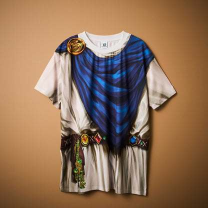 “BABEL no TOH” Immersive T-shirt / Blue