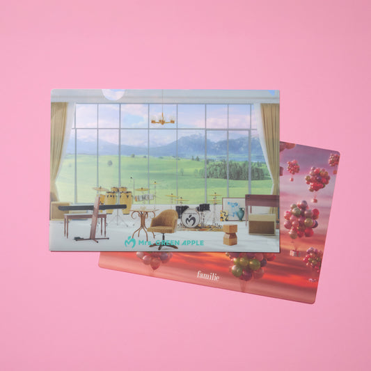 【三次受付】Wonder Museum familie クリアファイル&下敷き