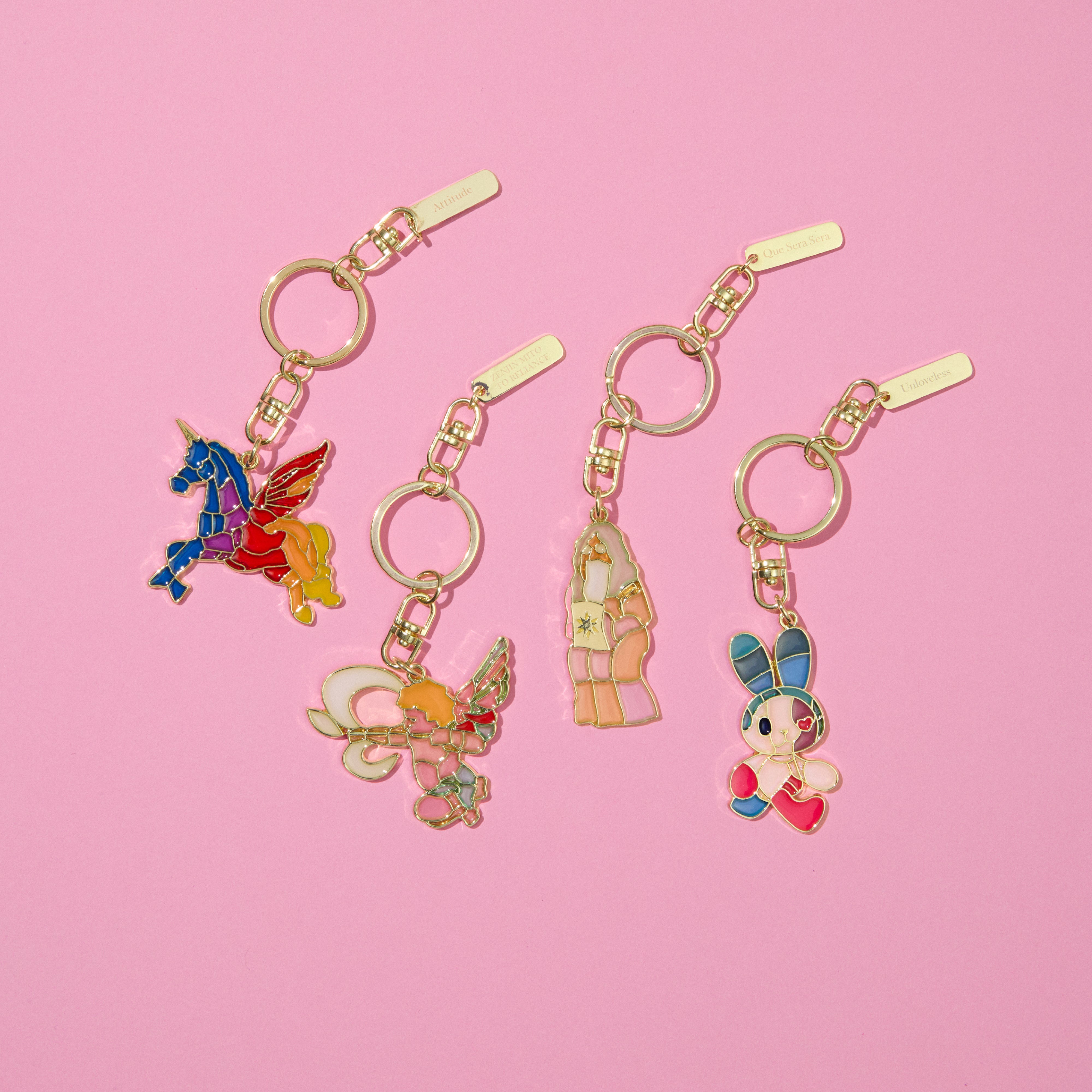 三次受付】Wonder Museum ステンドグラスキーホルダー(ZENJIN MITO TO