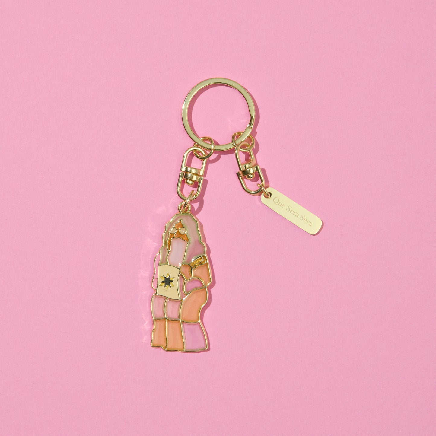 Wonder Museum ステンドグラスキーホルダー(ケセラセラ)