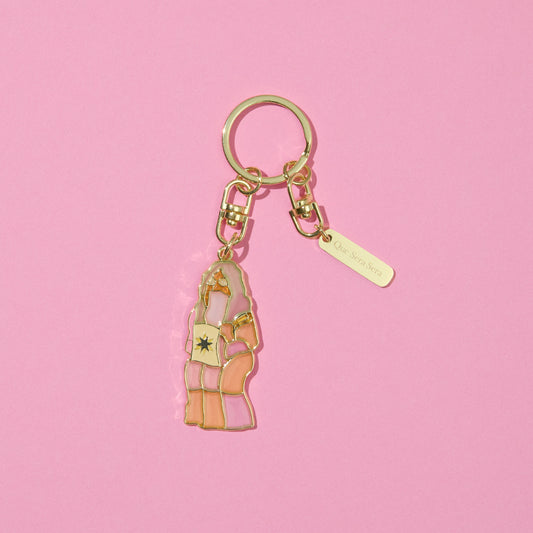 【三次受付】Wonder Museum ステンドグラスキーホルダー(ケセラセラ)