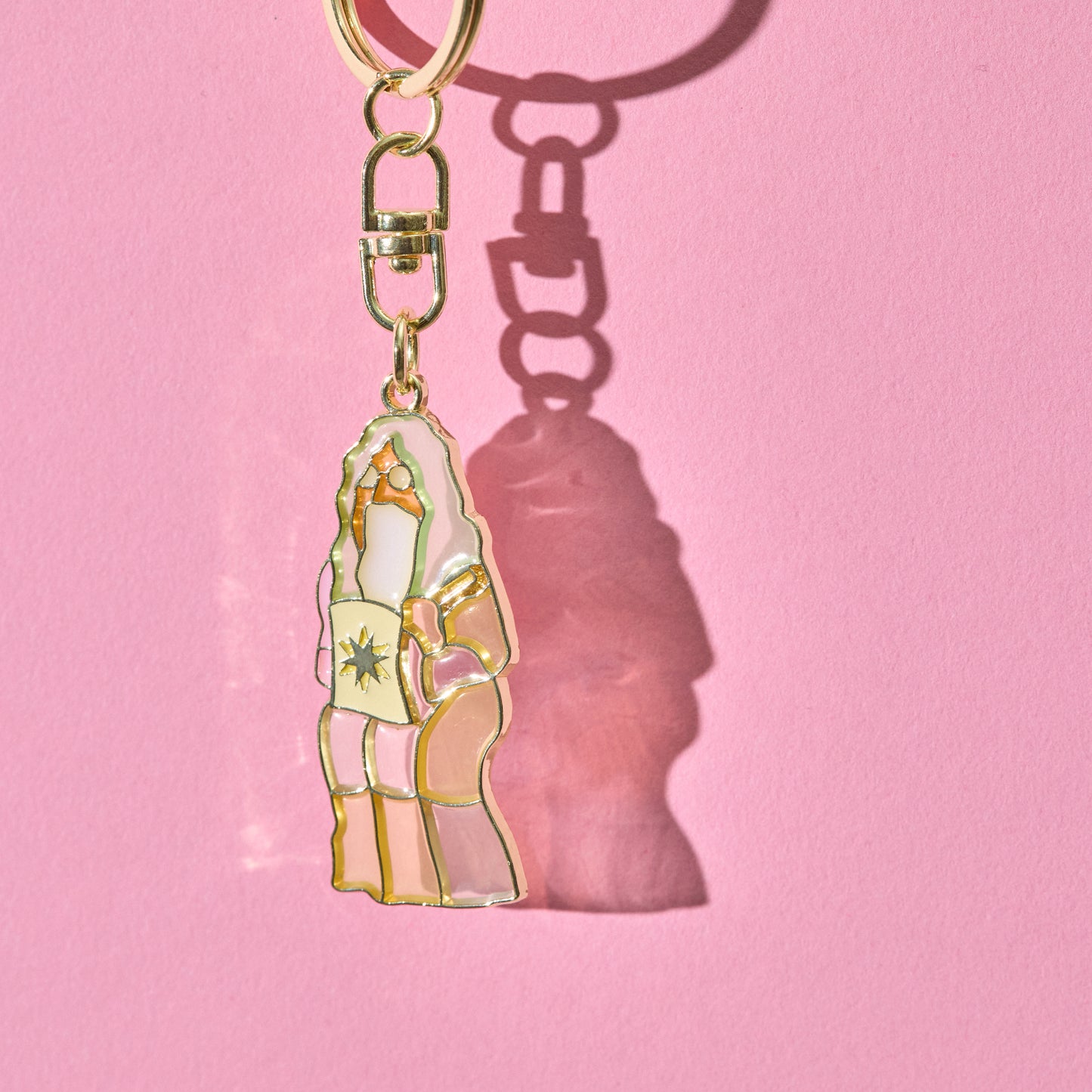 Wonder Museum ステンドグラスキーホルダー(ケセラセラ)