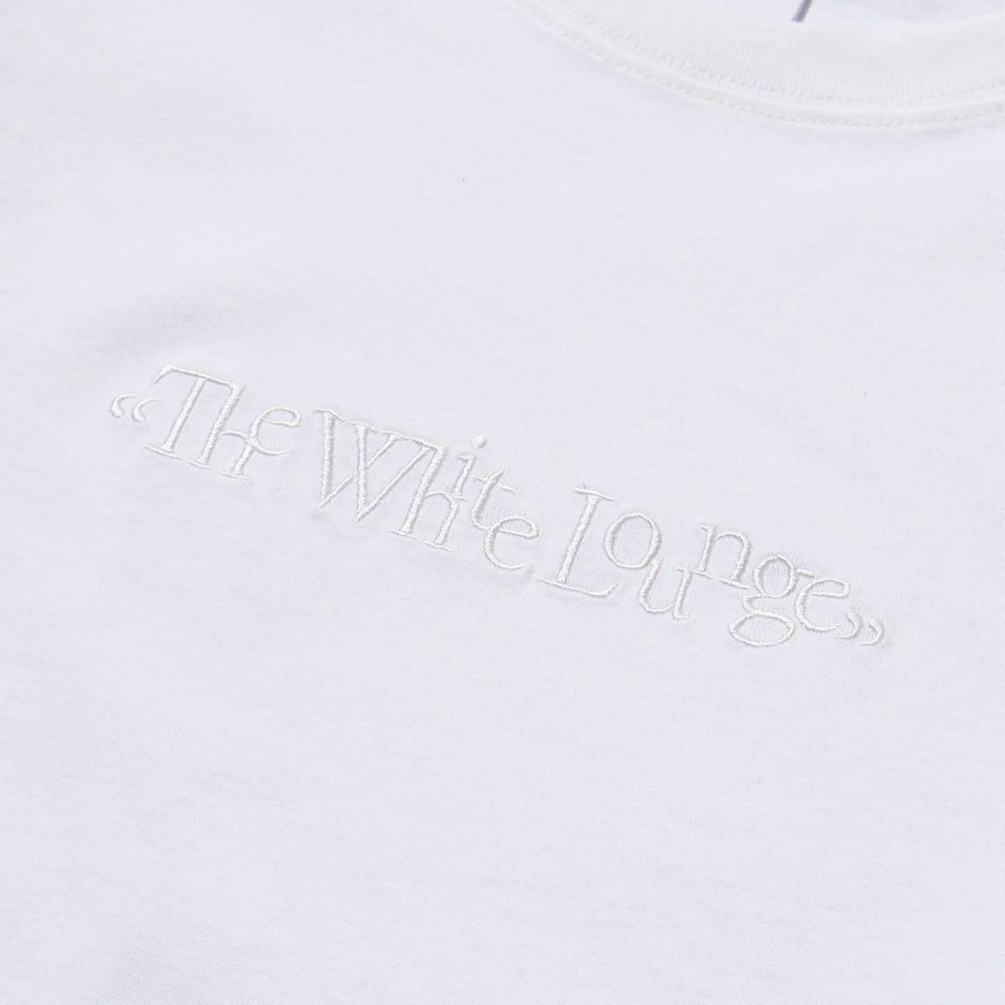 The White Lounge T-shirt / White